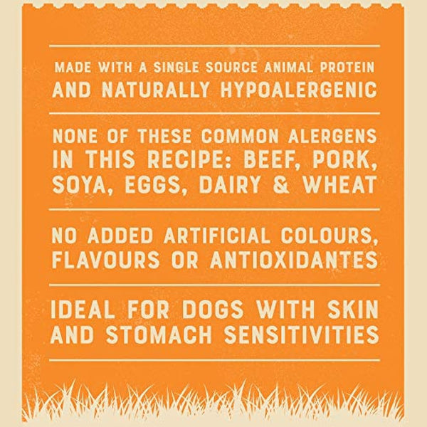 James Wellbeloved Kitten Turkey 4 kg Bag, Hypoallergenic Dry Cat Food