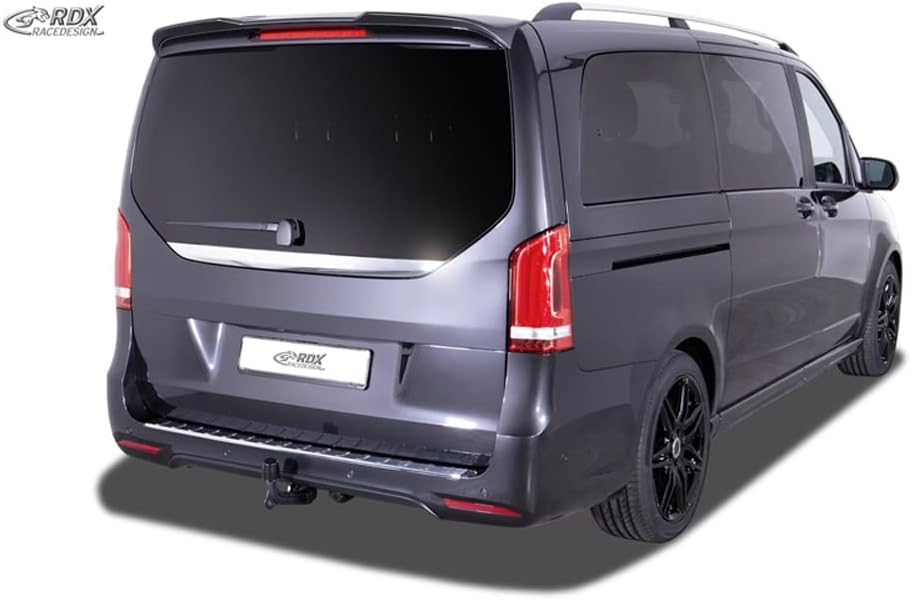 RDX Racedesign Roof spoiler compatible with Mercedes V-Class W447 2014- incl. AMG-Line & EQV 2020- (with rear hatch) (PUR-IHS)