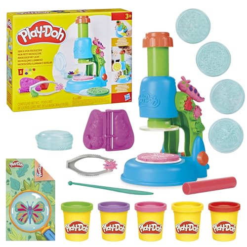 Play-Doh Blooming Flowers Playset, Creative Crafts for Toddlers, Arts and Crafts