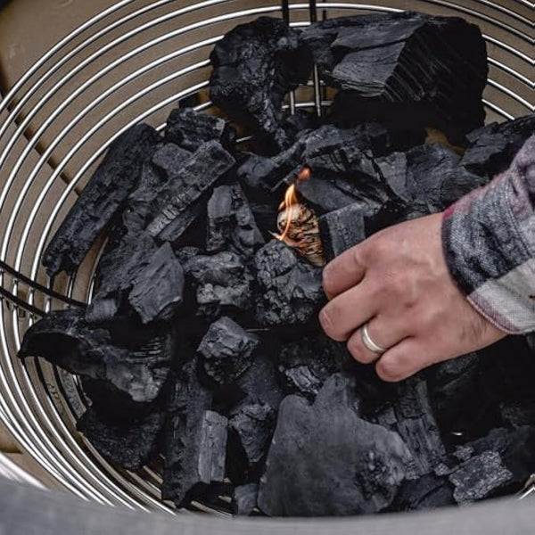 Kamado Joe Big Joe Stainless Steel Charcoal Basket Durable, Long Lasting, Includes Divider, Compatible With Kamado Joe Big Joe Grills