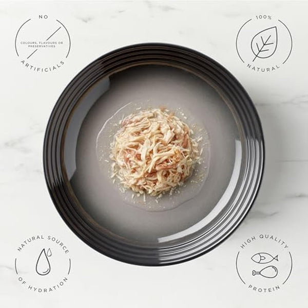 Encore 100% Natural Wet Dog Food, Multipack Meat Selection in Gravy 156 g Tin, Pack of 20