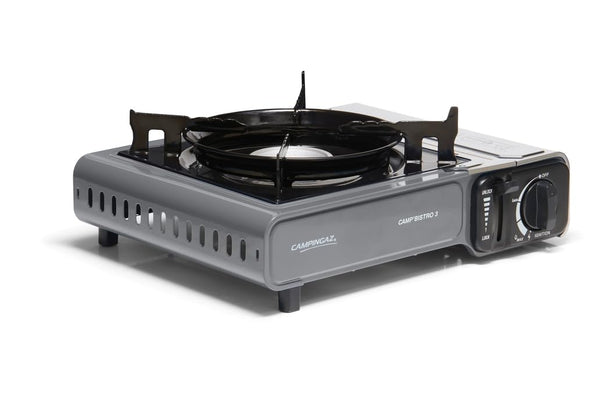Campingaz Camp Bistro Stove, 1 burner, camping stove, 2200-watt capacity, compact outdoor cooker, includes carry case for easy transport