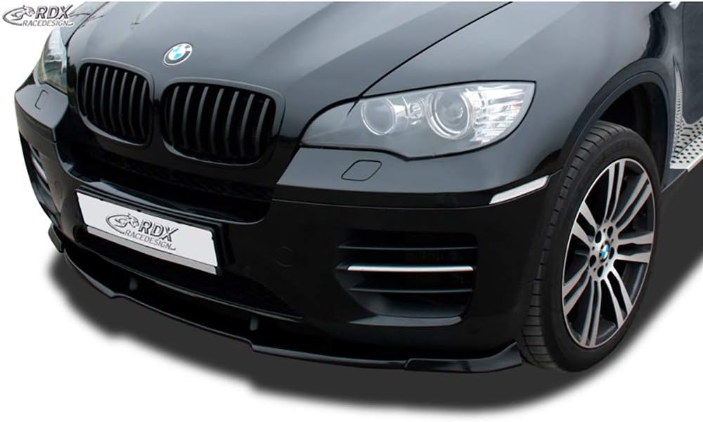 RDX Racedesign Front spoiler Vario-X compatible with BMW X6 E71 2008- incl. M50 (PU)