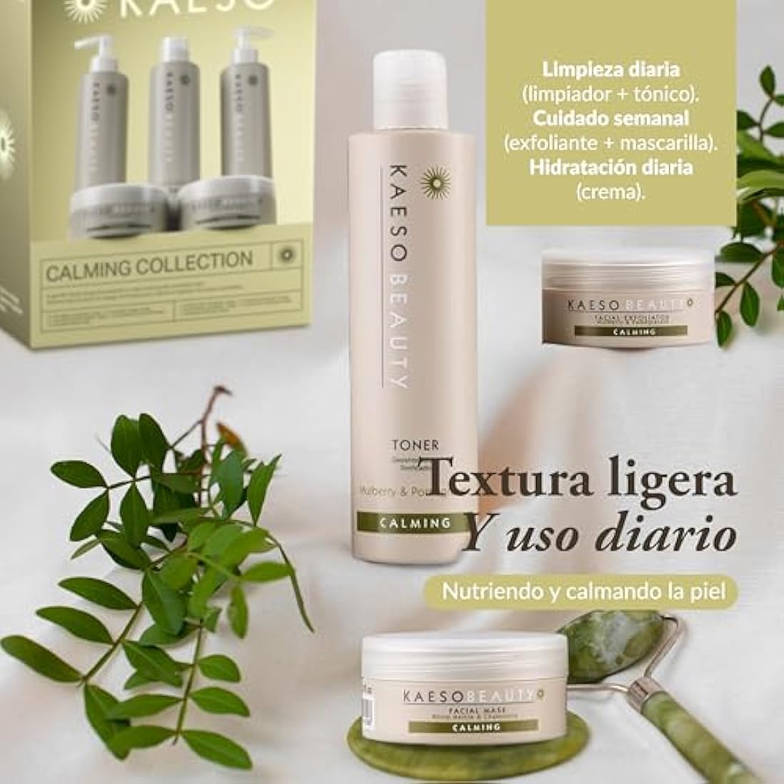 Kaeso Calming Facial Collection Kit