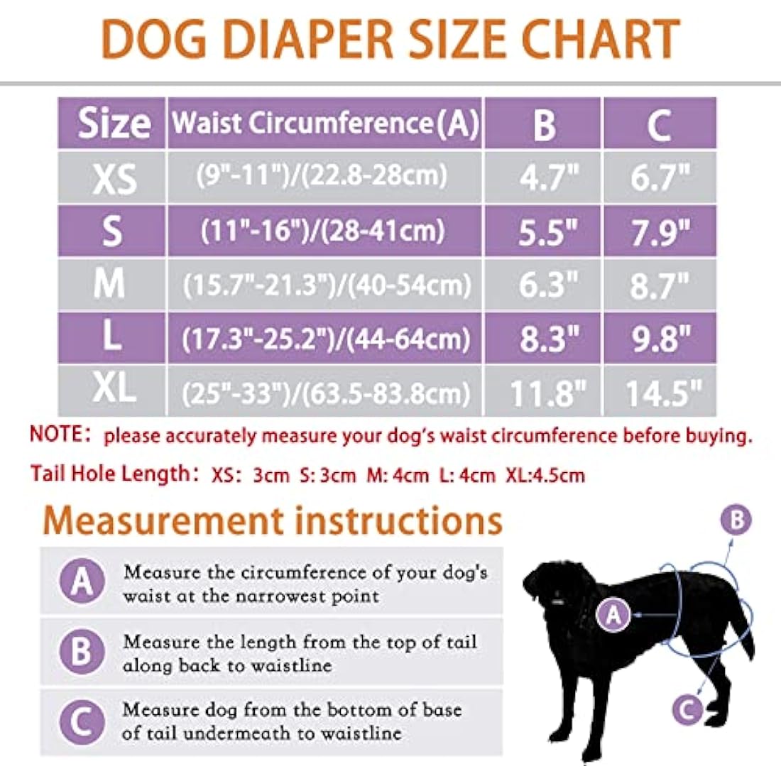 COMSLE Dog Nappies Female X Small 3 Pack, Dog Period Heat Pants in Season, Super Absorbent & Adjustable Sanitary Reusable Doggy Puppy Diapers