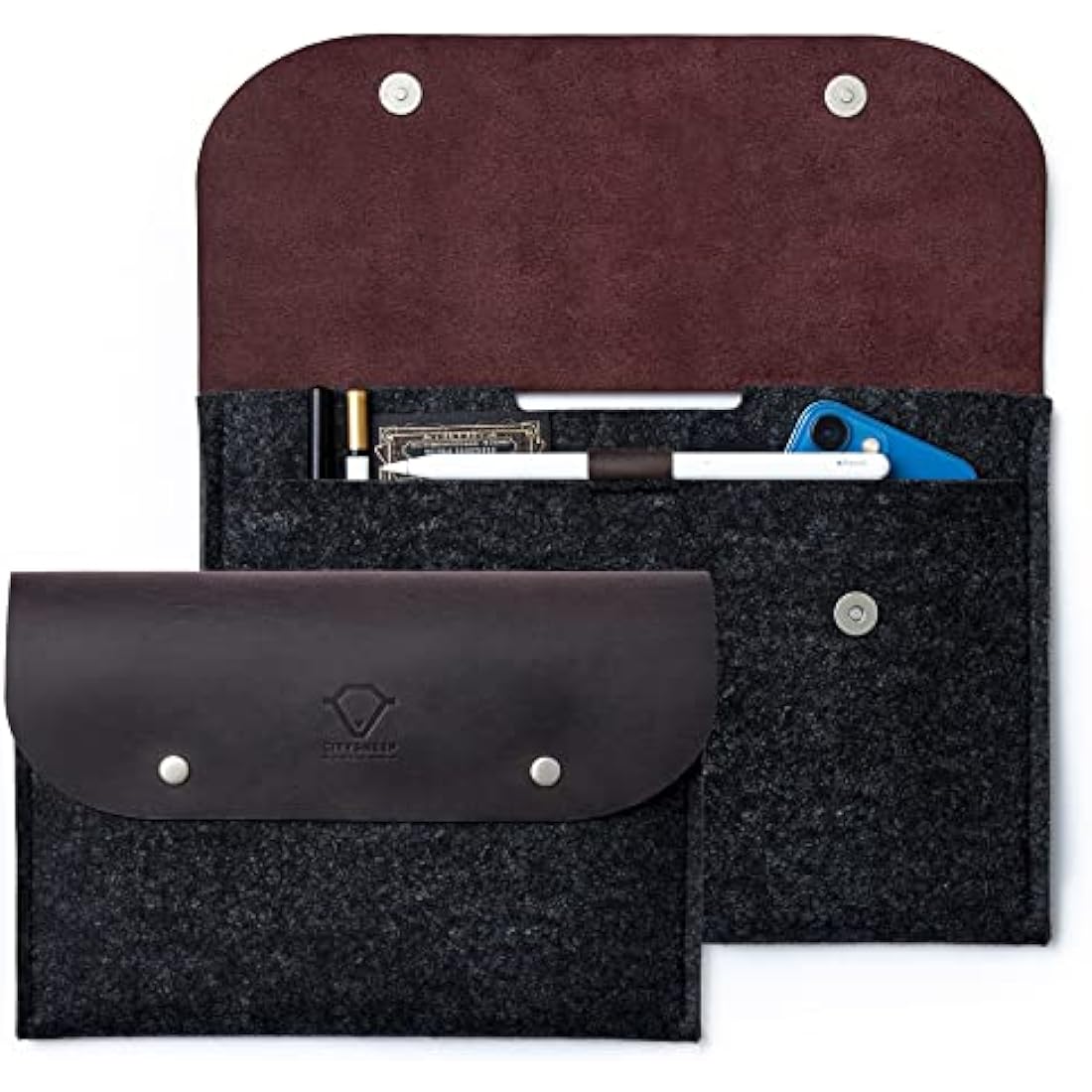 iPad Pro Sleeve iPad Sleeve 11 Inch iPad 10.2 Sleeve 9th 8th 6th 5th 4th Generation 2022 2021 2020 10.2 10.5 10.9 11-inch Also available for iPad with Smart Magic Keyboard Folio. Genuine Leather