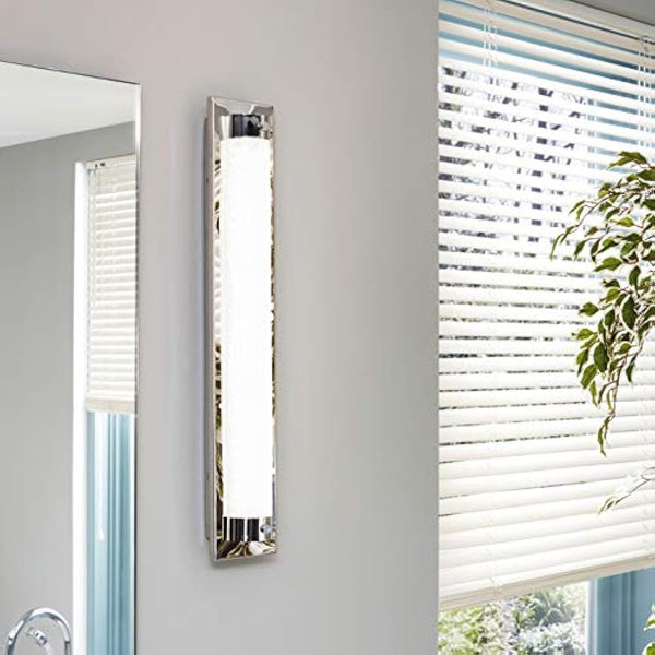 Eglo 97055 TOLORICO LED Bathroom Wall or Ceiling Light in Chrome and Crystal