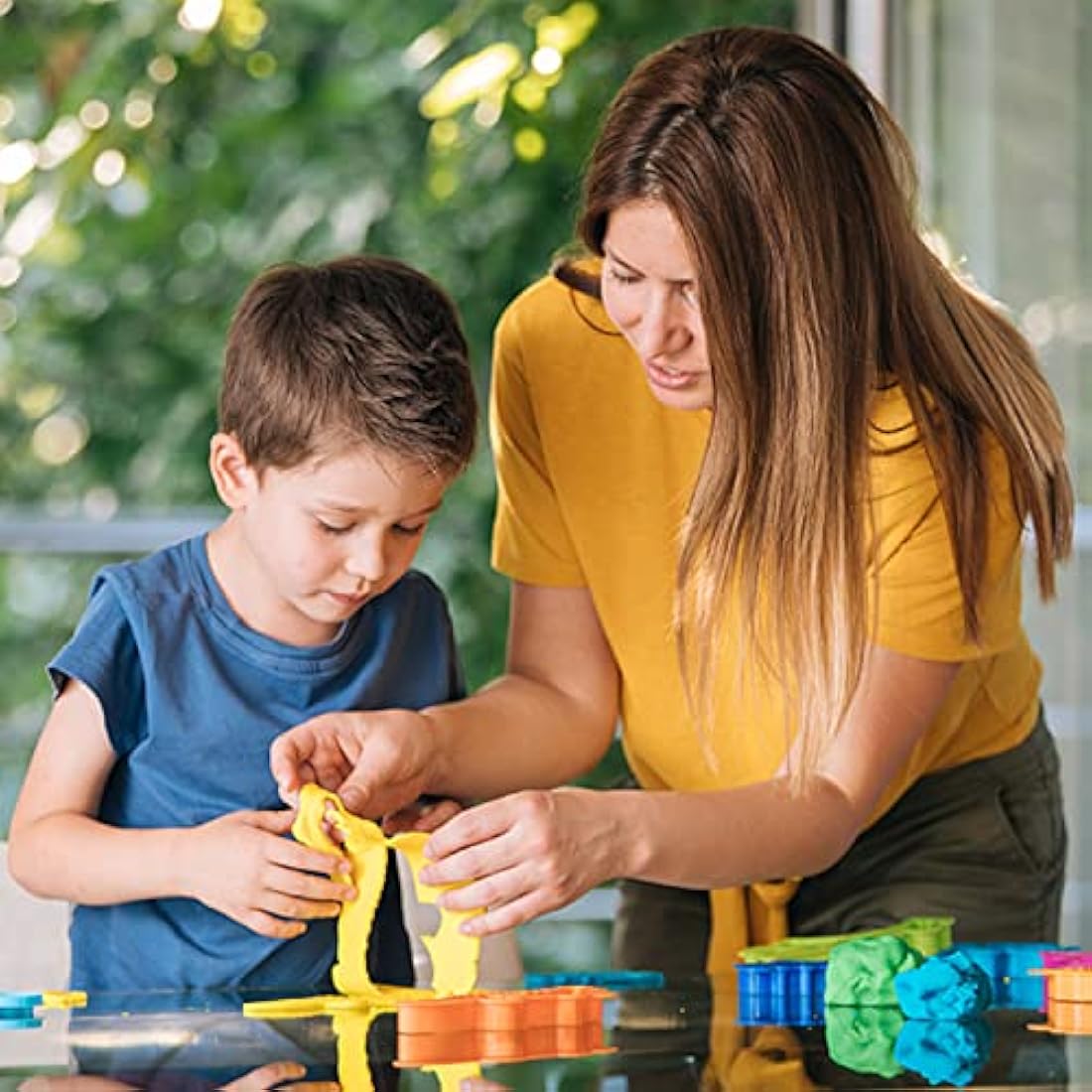 Air Dry Clay 56 Colours, Modelling Clay for Kids, DIY Molding Magic Clay for with Tools, Soft & Ultra Light, Toys Gifts for Age 3 4 5 6 7 8+ Years Old Boys Girls Kids