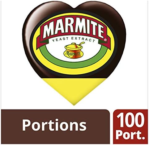 Marmite Yeast Extract Vegan Spread, 100 x 8 g Love Portions | 1 Pack, 800 g