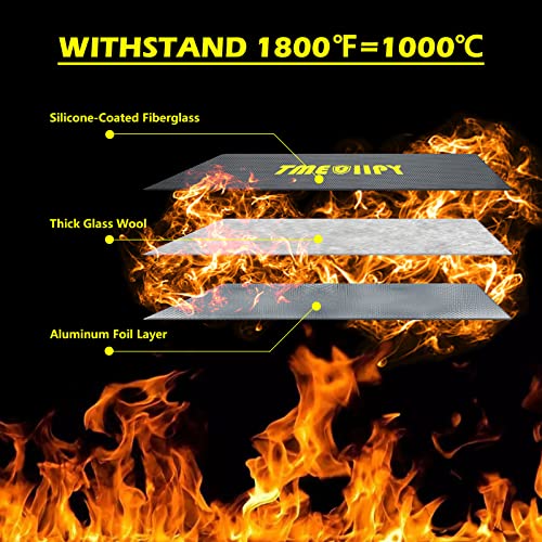 TMEOIIPY Ebike Battery Bag, Large Capacity Safe Fireproof Bag for Lipo Battery Charging and Storage, Portable Accessories for Home Travel (20 x 6.3 x