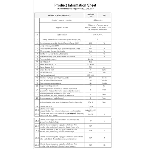 LG StanbyMe 27ART10AKPL 27 inch Wireless TV | Portable Smart Display | 1080p | 2023 series