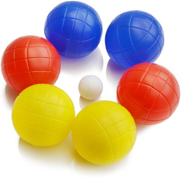 Vivo Technologies 8pc French Boules Set Petanque Balls Garden Game Free Carry Case NEW Fun Kids Entertain