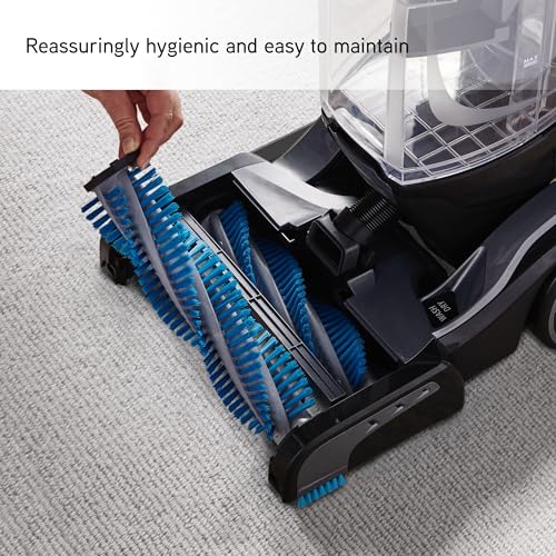 Vax Smartwash Pet-Design Carpet Cleaner | Kills 99% of Bacteria | Pre-treatment Wand – CDCW-SWXP, Grey, White and Teal