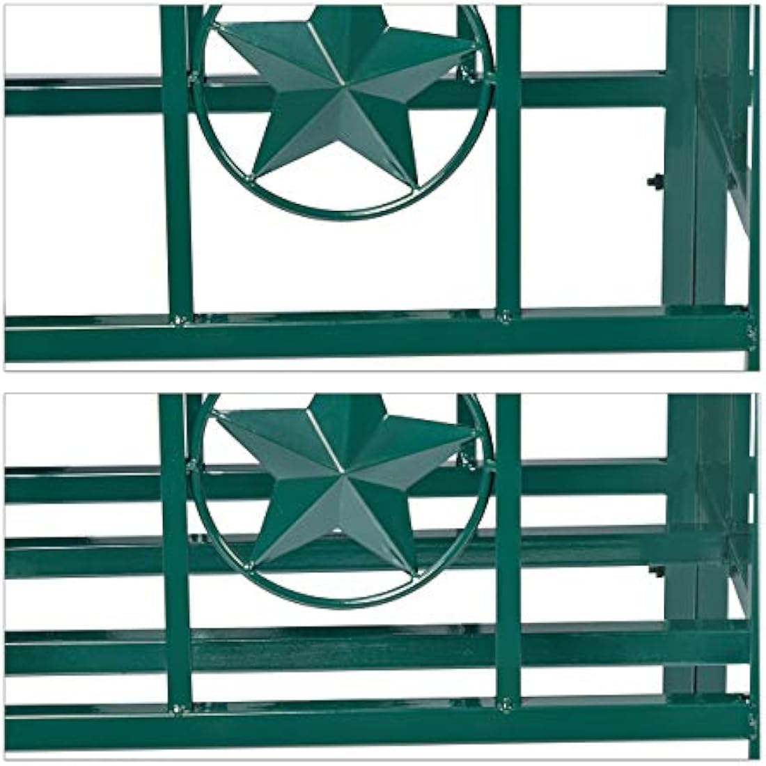 Relaxdays Rose Arch with Planters, Weatherproof, Metal Trellis, Climbers Support, Garden, HWD 226x204x45 cm, Green