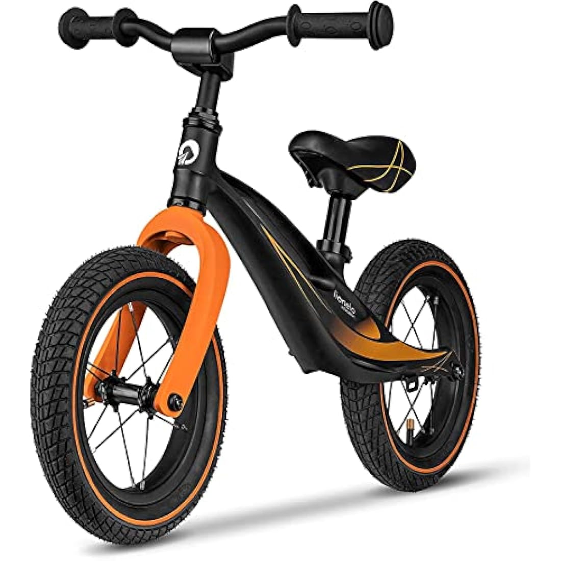 lionelo Bart Running Bike From 2 Years Up To 30Kg Magnesium Frame 12" Wheels Steering Wheel And Saddle Height Adjustable Steering Wheel Lock Footrest Carrying Handle Ultralight