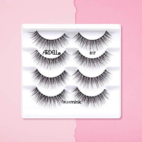 Ardell False Lashes Faux Mink 817 Multipack, 4 pairs