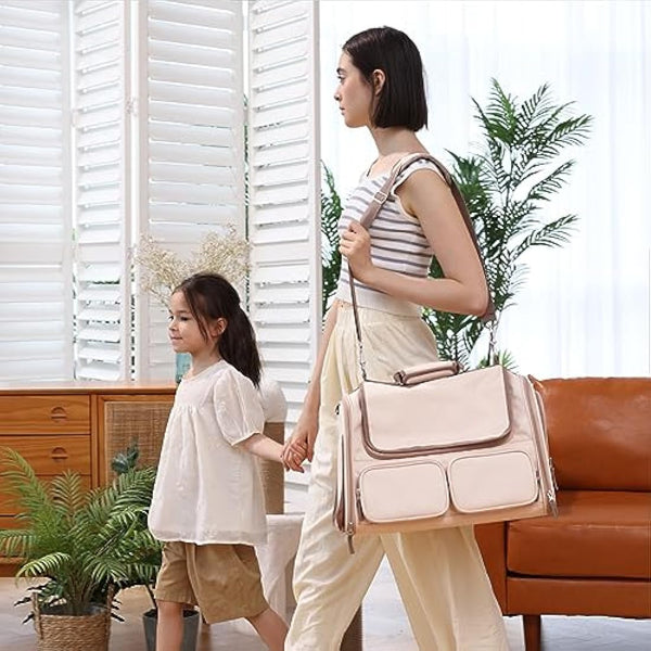 FUKUMARU Cat Carrier, 4 Mesh Windows Small Dog Carrier, 4 Storage Pockets Cat Travel Bag, Under 6.8 Kg Airline Approved Pet Carrier, Rollable Cover for Nervous Cats, Pink