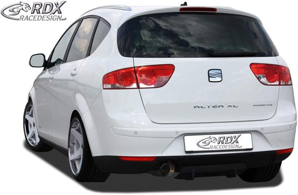 RDX Racedesign Rear bumper skirt 'Diffusor U-Diff' compatible with Seat Altea (5P) incl. FR & XL 2004- (PU)