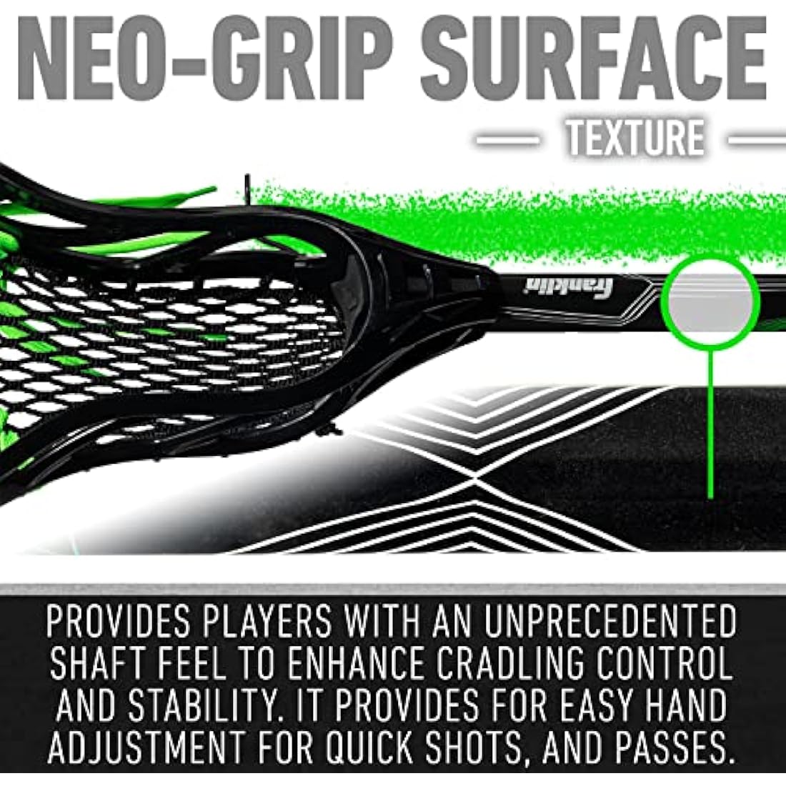Franklin Sports Ambush Men's + Women's Lacrosse Sticks - Adult + Youth Aluminum Lax Sticks - Boys' + Girls' Game + Training Lacrosse Sticks - Standard + Mini Lax Stick for Kids + Adults