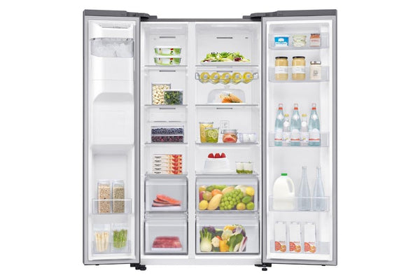 Samsung Series 7 SpaceMax RS70F66KCTEU 634L Smart American Fridge Freezer, Silver