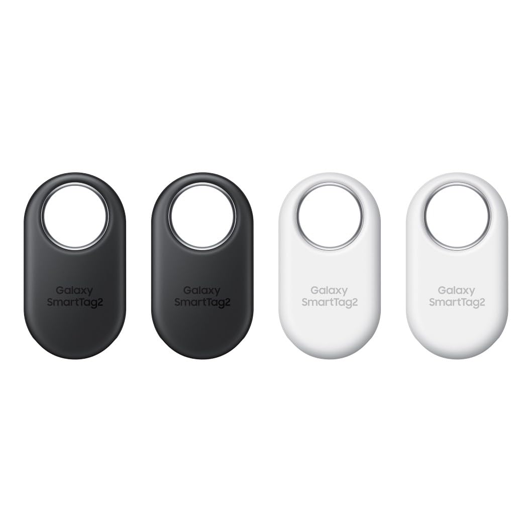 Samsung Galaxy SmartTag2 Bluetooth Tracker (1 Pack), Compass View AR, Find Lost Mode, Black