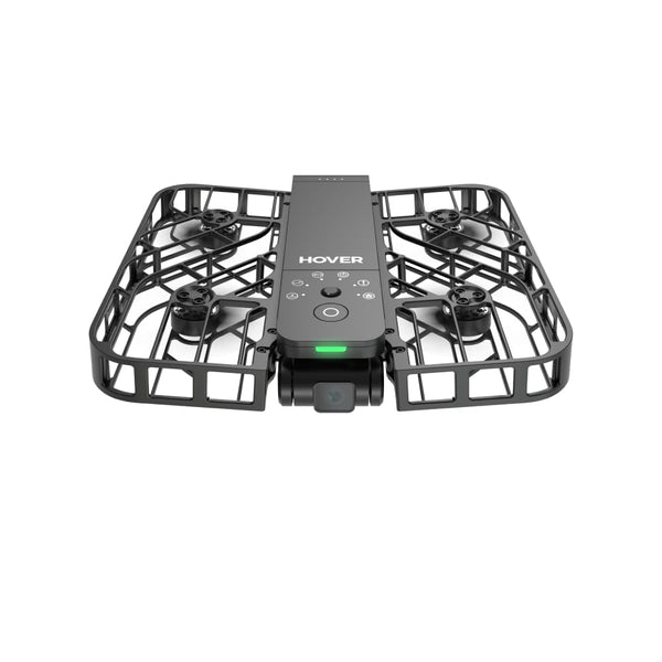 HOVERAir X1 Drone with Camera, Self-Flying Camera Drone with Follow Me Mode, Foldable Mini Drone with HDR Video Capture, Palm Takeoff, Intelligent Flight Paths, Hands-Free Control Black (Combo Plus)