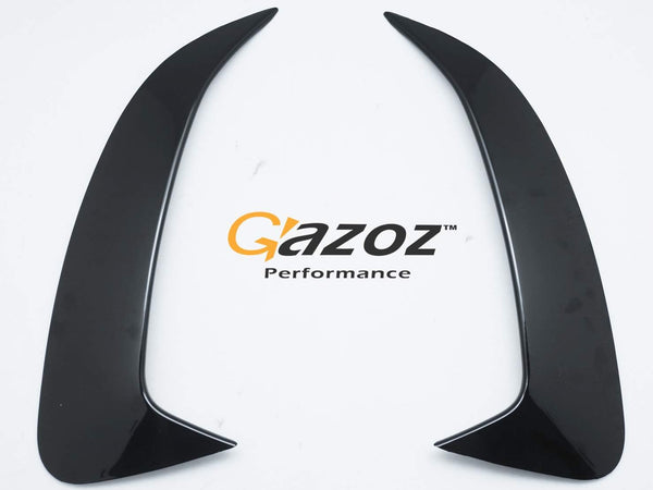Gazoz Performance Rear Bumper Canard For 18-up Mercedes Benz A Class W177 A35 A45 AMG Flaps Vent