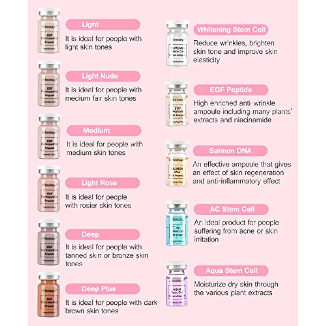 Kybbe Foundation Liquid for Needling System Semi Permanent Base Concealer Waterproof Glow