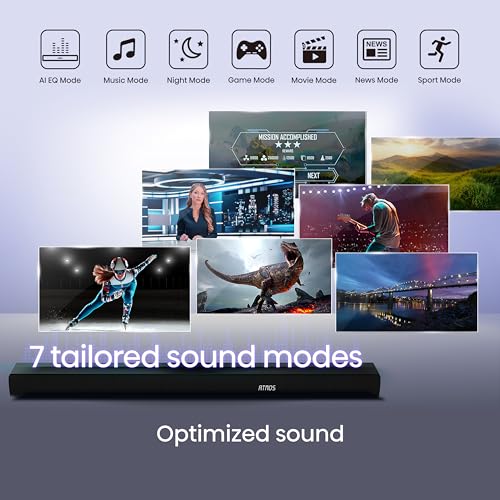 Hisense AX5125H 5.1.2 Channel 500W Dolby Atmos Soundbar with Wireless Subwoofer& Up Firing Speakers& Turly Wireless Rear Speakers