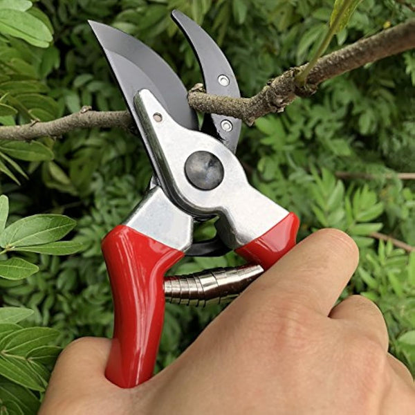 gonicc 8" Professional Secateurs Sharp Bypass Pruning Shears (GPPS-1002), Tree Trimmers Secateurs,Hand Pruner, Garden Pruner, Gardening Scissors, Bonsai Tools