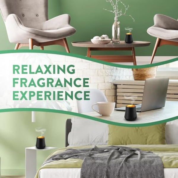 Air Wick Essential Mist Refills, Linen & White Orchid, Pack 6 x 20ml, Natural Essential Oils, Last up to 270 days, Air freshener