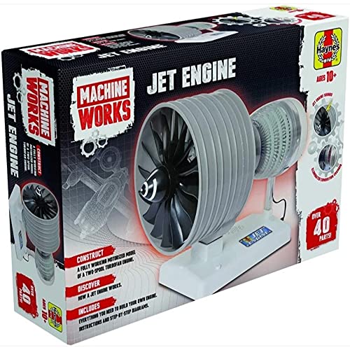 Machine Works Build Your Own Porsche 911 Boxer Engine Toy - Replica Model Building Kit - Features Sounds and Illumination, 280+ Pieces, 10+ Years