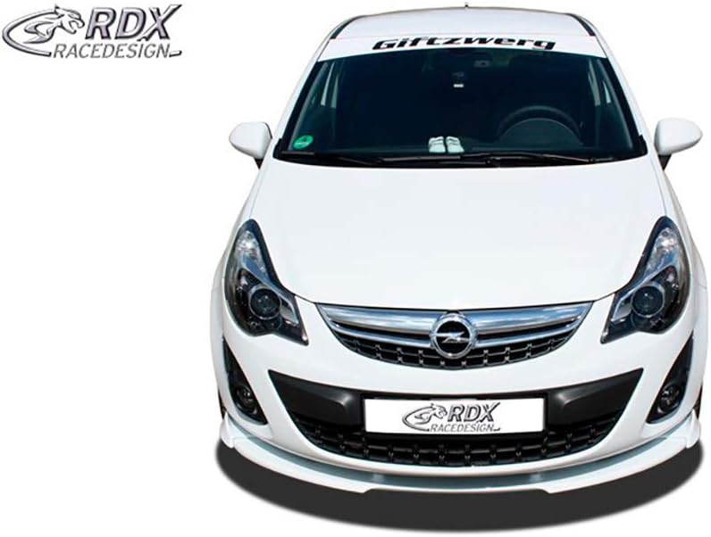 RDX Racedesign Front spoiler Vario-X compatible with Opel Corsa D Facelift 2010-2014 (PU)