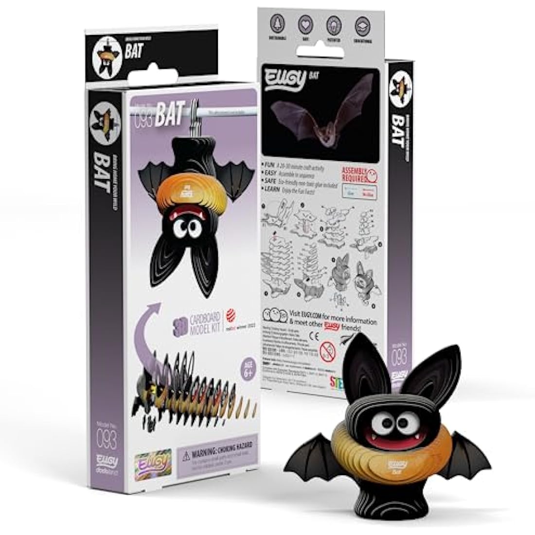 EUGY - 3D Bastelset Fledermaus
