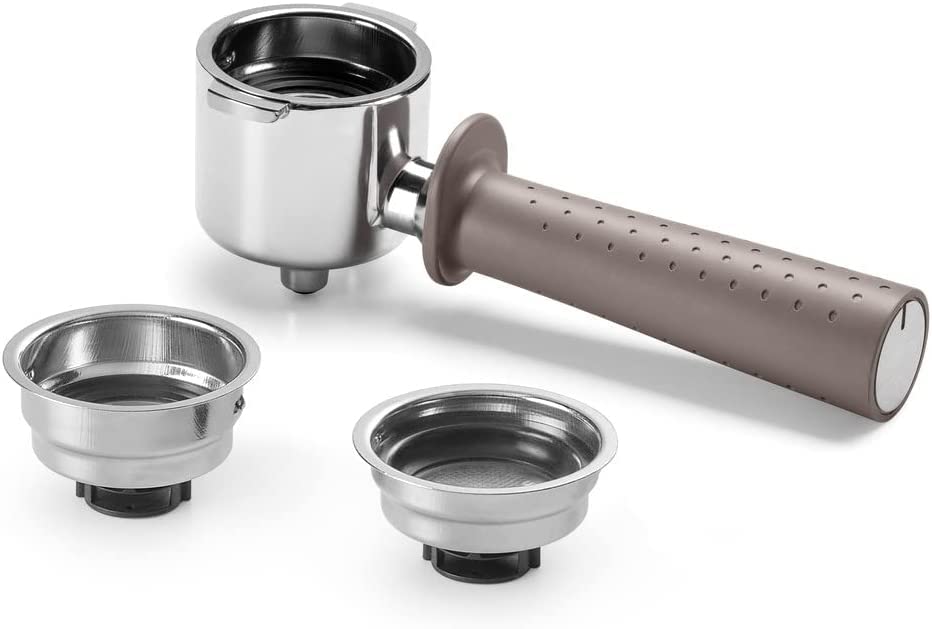 De'Longhi Manual Coffee Machine Stilosa EC260.CR, 15 Bar Pressure, Cappuccino System, Automatic Switch-Off, Compatible with ESE pods, 2 Level Tray, Capacity 1L Cream