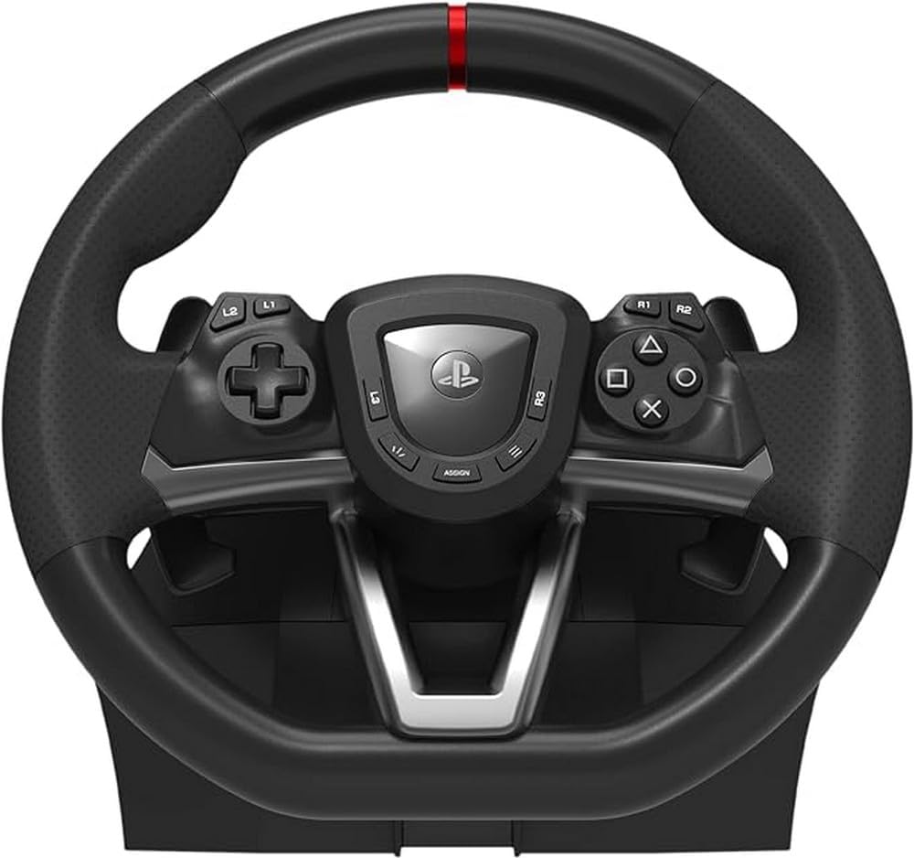 HORI Racing Wheel Apex for Playstation 5, PlayStation 4 and PC - Officially Licensed by Sony (PS5/)