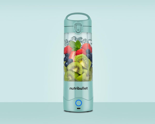 nutribullet Portable Blender in Navy - Powerful Extractor Blade, 475ml Cup, To-Go Lid, USB-C Charging Cable & User Guide - Delivers 15+ Blending Cycles - Healthy Shakes On The Move