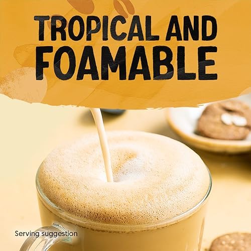 Alpro Barista Coconut Plant-Based Long Life Drink - Great for Coffee - Foam Vegan Dairy Free & Lactose Free - 1L (Pack of 8)