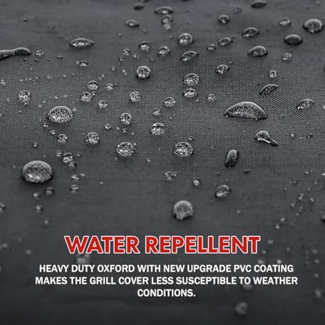 Turtle Life BBQ Grill Cover, 54 Inch Heavy Duty Waterproof 3-4 Burner Barbecue Gas Grill Covers for Weber Spirit Char-Broil Performance and Signature, No Fading Within 2 Years, Black，136x70x114cm