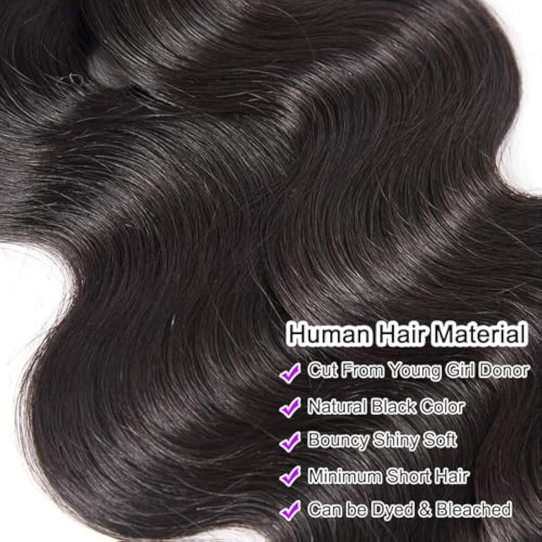 Body Wave Human Hair Bundles 12A Grade 100% Unprocessed Brazilian Virgin Human Hair Bundles Body Weave Wavy Bundles Deals Weave Hair Extensions 20 20 20 Inch