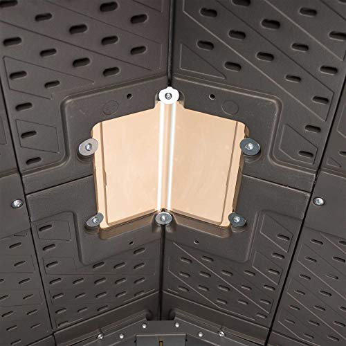 Lifetime 60282 Outdoor Storage Shed, 7 x 12 ft.