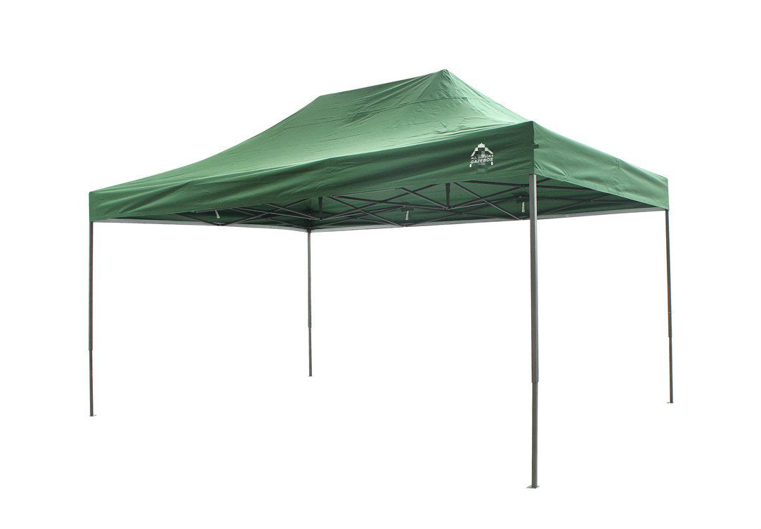 All Seasons Gazebos 3x4.5 Fully Waterproof Pop up Gazebo With Accessories - Metallic Grey