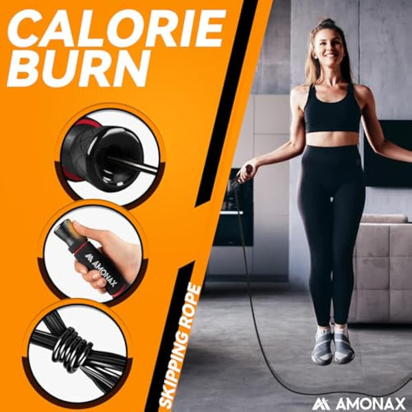 Amonax Convertible Ab Wheel Roller with Large Knee Mat for Core Abs Rollout Exercise. Double Wheel Set with Dual Fitness Strength Training Modes at Gym or Home