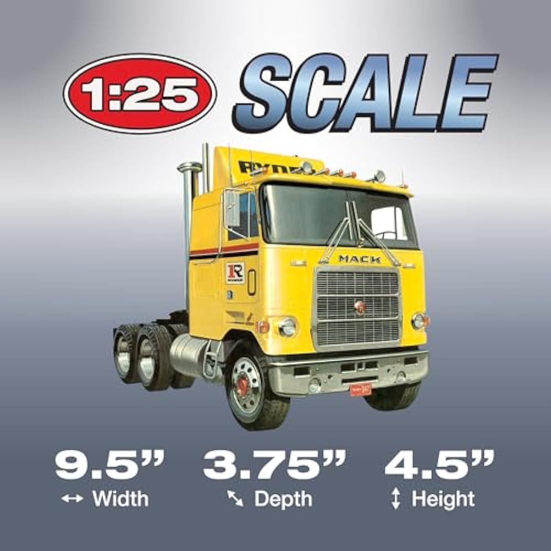 AMT AMT1062 1:25 Mack Cruise-Liner Semi Tractor