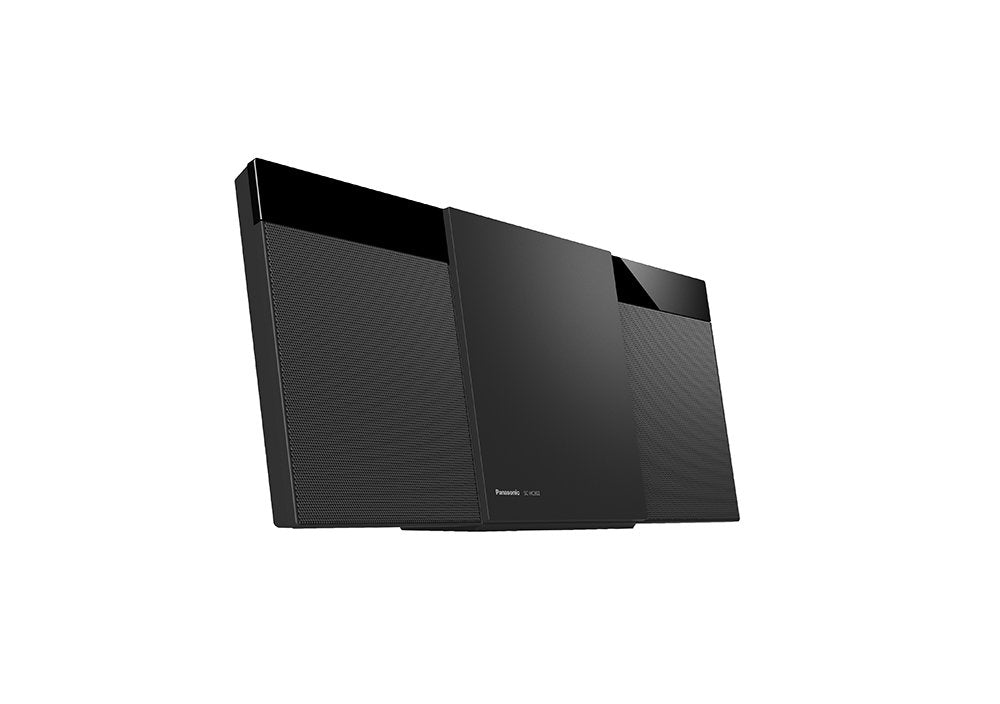 Panasonic SC-HC200EB-K Modern HiFi System with FM Radio, 20W Speaker and CD Player, Bluetooth, USB playback, Black
