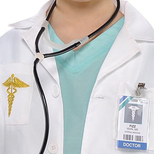 amscan Childs Doctor Fancy Dress Surgeon Costume