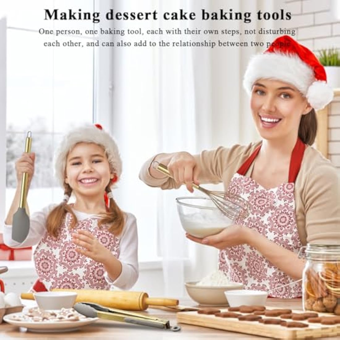 Gold Kitchen Utensils Set, Kyraton 38 Pieces Non-Stick Silicone Cooking Utensils Set, Spoon Spatula Set with Sturdy Stainless Steel Utensil Holder, Dishwasher Safe