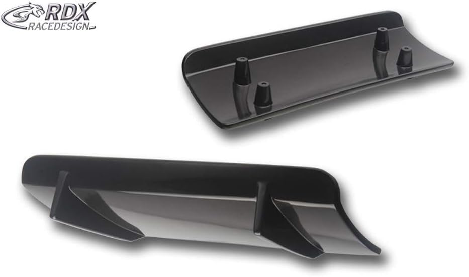 RDX Racedesign Rear bumper skirt 'Diffusor U-Diff' compatible with Mercedes B-Class W245 2005-2011 (PU)