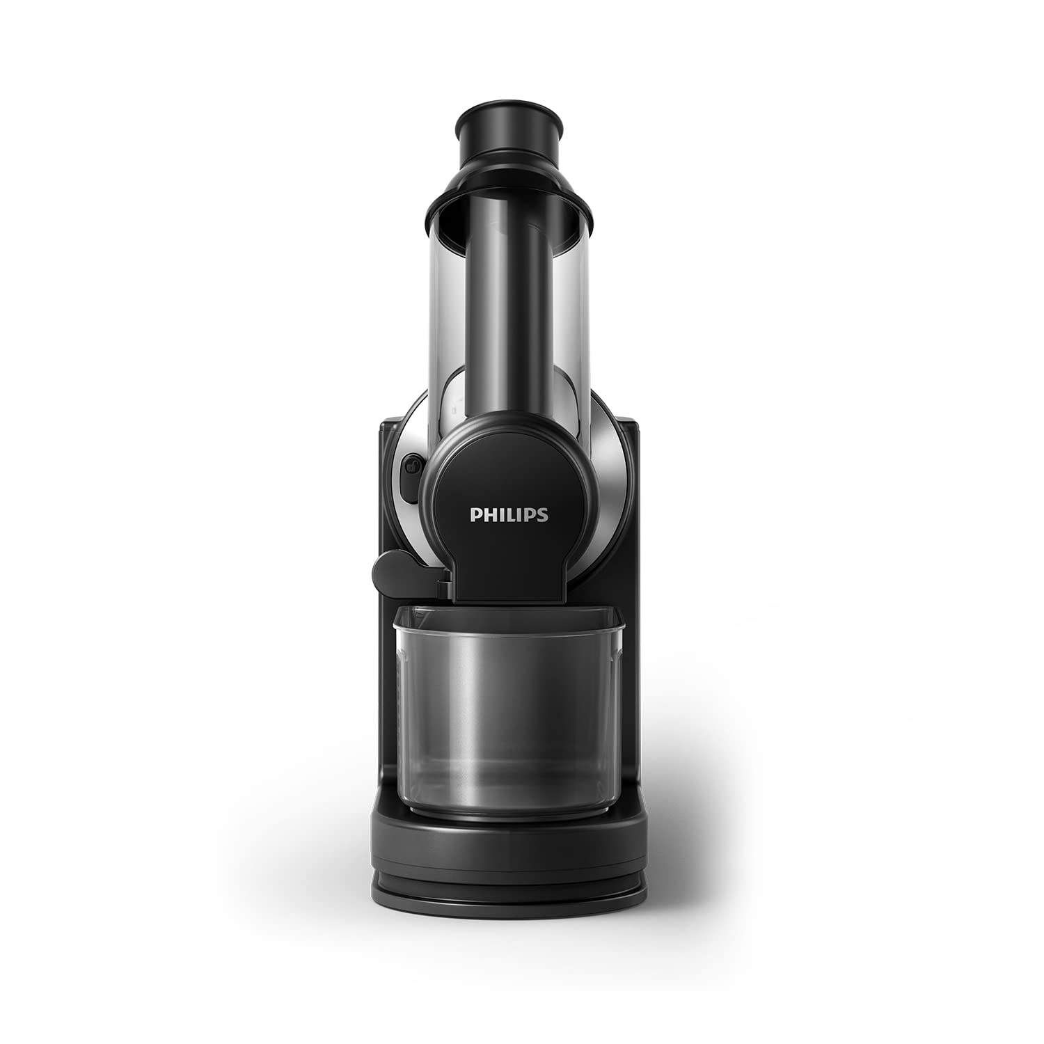 Philips Viva Collection Masticating Juicer, 150W, 1L, XL Tube, Quick Clean Technology, HomeID App, Dishwasher-safe Parts, Drip Stop, Easy Assembly, Compact Storage, Black (HR1889/71)