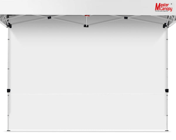 MASTERCANOPY Instant Gazebo Sidewall Panels Sunwall for 3x3M Pop Up Gazebo,1 Piece,Black